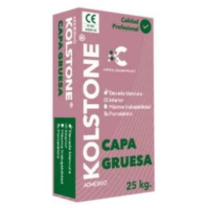 KOLSTONE CE BLANCO BASICA CAPA GRUESA