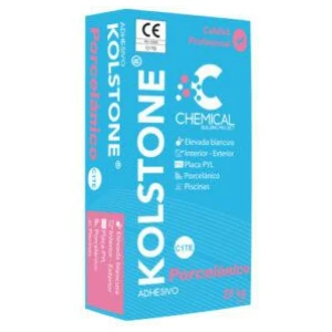 KOLSTONE PORCELANICO C1 TBLANCO 25KG- PLADUR