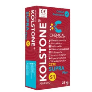 KOLSTONE SUPRA FLEX C2TES1 BLANCO 25KG-051