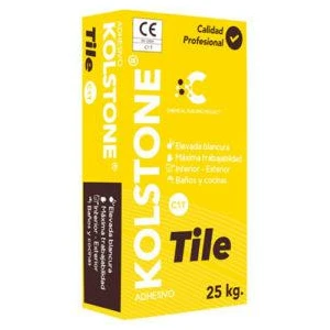 KOLSTONE TILE C1TBLANCO 25KG-047