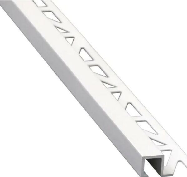PERFIL ALUMINIO CUADRADO BLANCO 2 6M