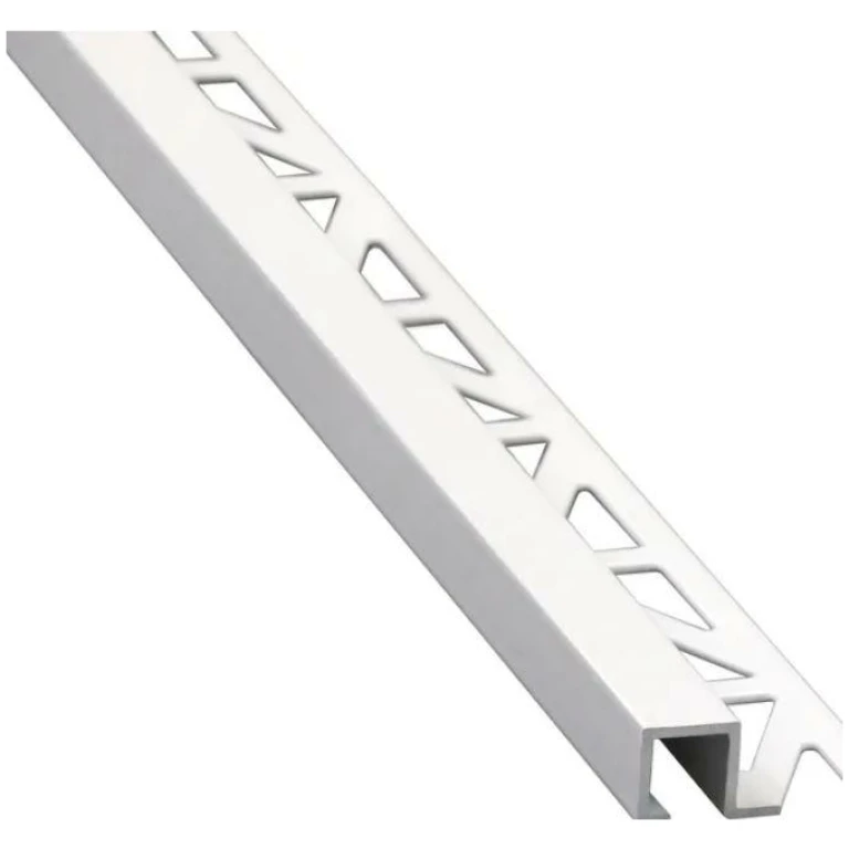 PERFIL ALUMINIO CUADRADO BLANCO 2 6M