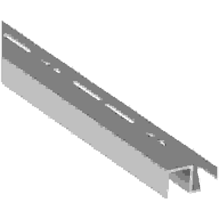 PERFIL ALUMINIO CUADRADO PLATA BRILLO 12 5mm 2 6m