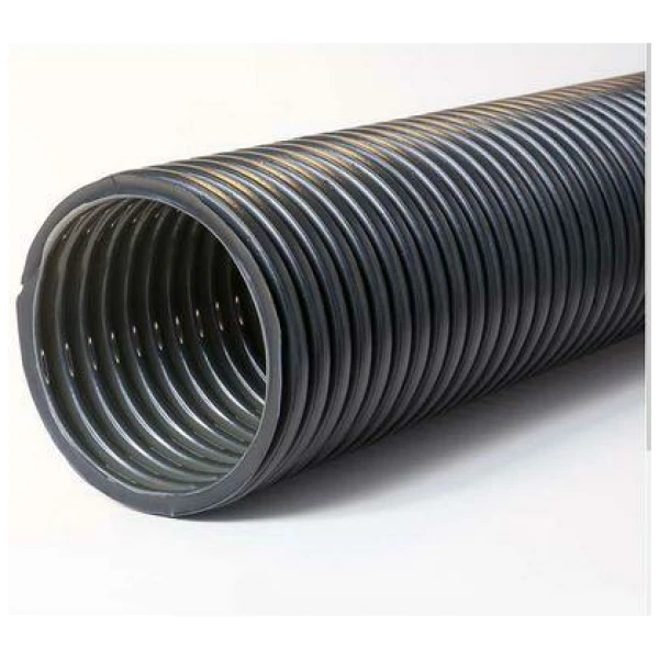 TUBO SANEAMIENTO CORRUGADO NEGRO/BL 200 SN-8