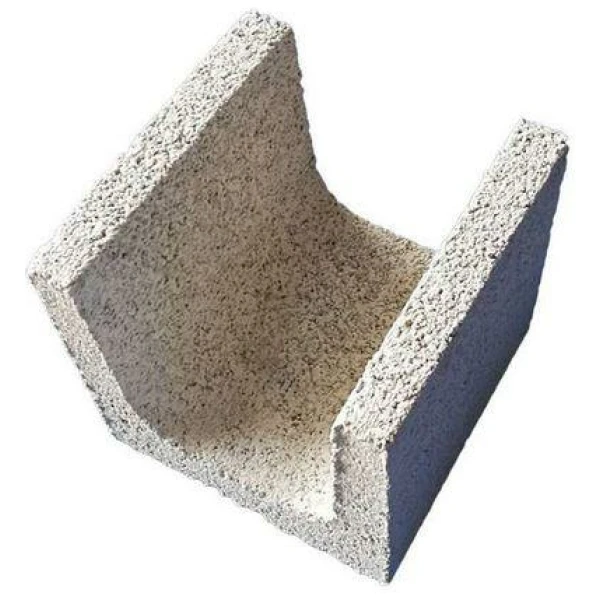 U DE 20 X 20 X 20 DE HORMIGON