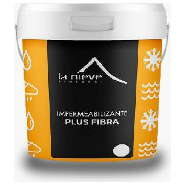 PLUS FIBRA IMPERMEABILIZANTE OXIDO ROJO 4L